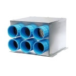 skrzynka rozdzielcza dwurzędowa 6x75 160