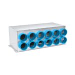 SKRZYNKA rozdzielcza dwurzędowa 12x75/200 X-Premium izolowana samouszczelniająca