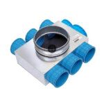 skrzynka rozdzielcza jednorzędowa 8x75 160 (3+2+3)