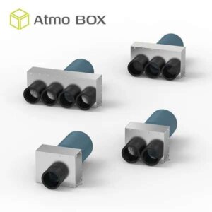 SKRZYNKA ROZPRĘŻNA PRZELOTOWA ATMO BOX Air Green 1×75 2×75 3×75 4×75 fi125