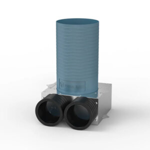 SKRZYNKA ROZPRĘŻNA KĄTOWA ATMO BOX 2×75 fi125 Air Green